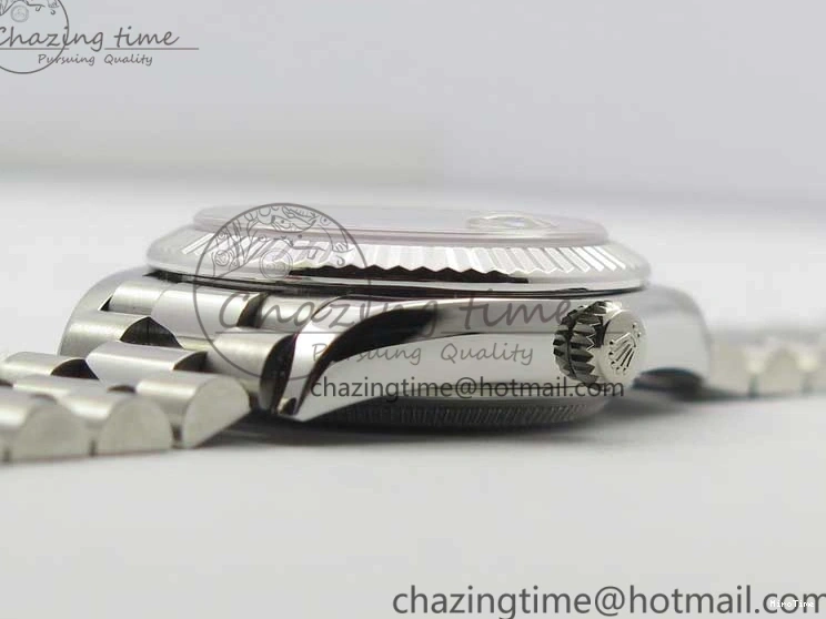 MiroTime 0322 Lightweight Datejust 31mm 278275 SS BP Maker Best Edition White Stick Markers Dial on SS President Bracelet 3100